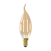 Calex Warm Filament LED Lamp - E14 - BXS35 - Gold